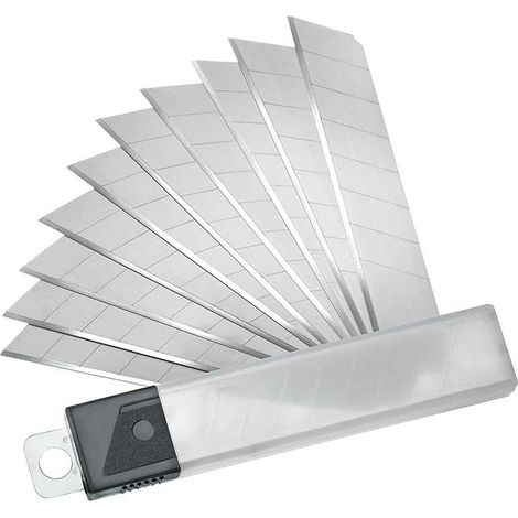 Abbrech-Klingenstreifen 18 mm breit 10 Stück