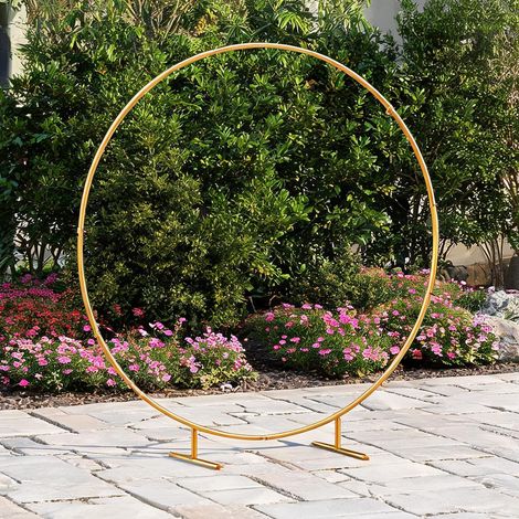 Arche de jardin oro en acciaio 222 x 60 x 224 cm (1/5)