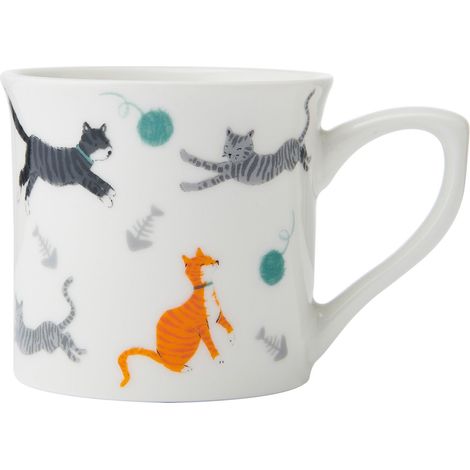 Mikasa cat Riffelbecher, 250ml
