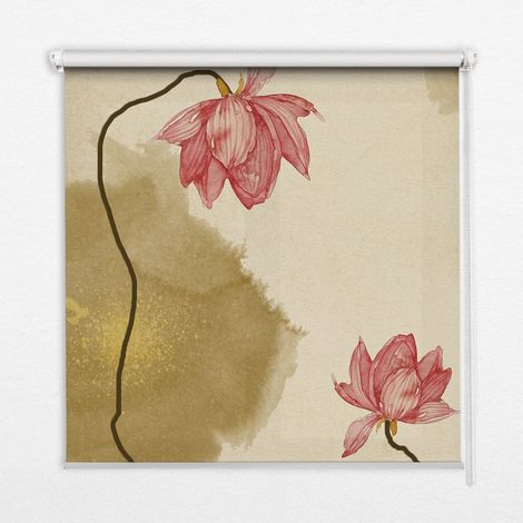 Tenda a Rullo Interna per Finestra - Tenda Filtrante Luce - Tenda Privacy - Tenda Decorativa Rettangolare - Rullo per Interni - (100 cm x 100 cm) - Mobili (1/5)
