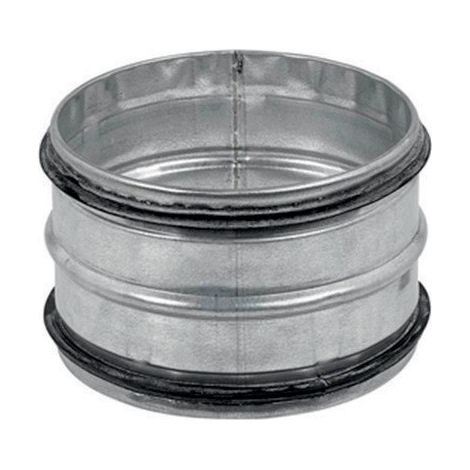 Atlantic – Raccord mâle avec joints pour tuyaux 125 mm – Acier galvanisé – Connexion fiable pour réseaux plomberie et assainissement (1/3)
