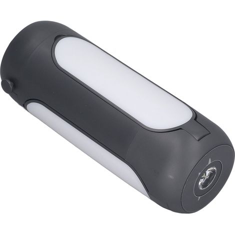 Lampe de camping pliable, lanterne de camping rechargeable par USB, 10 000 mAh, intensité variable, poignée de suspension, lampe de tente pour les voyages, gris foncé (1/5)