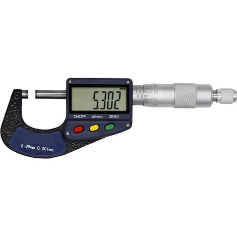 Micromètre extérieur 0.001mm 0-25mm 25-50mm micromètre numérique en Acier Inoxydable micromètre électronique jauge à étrier mètre(50-75mm) (1/5)