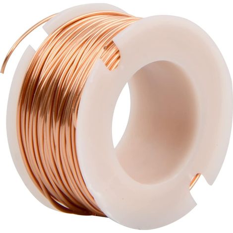 Filo di rame puro 99,9% smaltato – 0,5 mm × 10 m per saldatura, gioielli e bigiotteria (1/5)