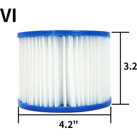 Filtre de pompe de filtre de piscine gonflable pour enfants au lieu de la piscine bestwayVI
Element de filtre (1/4)