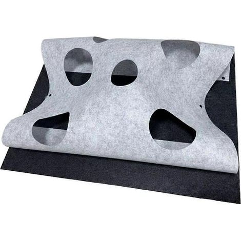 Tapis interactif multifonctionnel pliable CatMats pour chat, tunnel et grotte de jeu d'intérieur pour griffer, se reposer et courir (1/5)