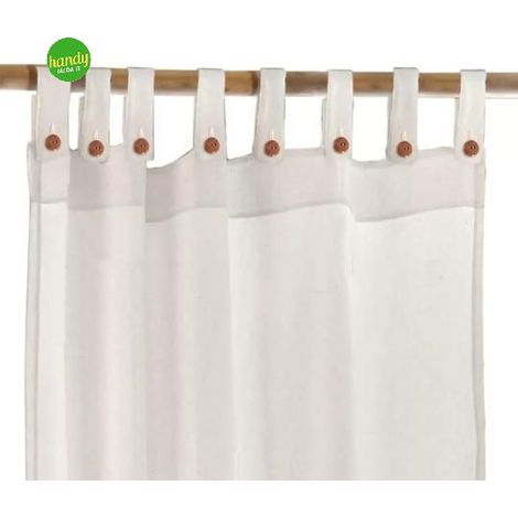 Tenda gazebo Handy cotone 140x270 cm colore bianco (1/3)