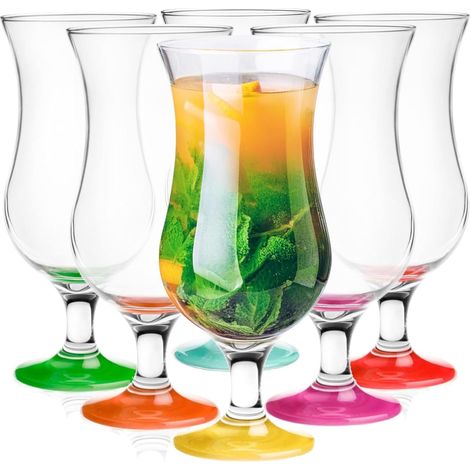 Cocktail Set De 6 À Cocktail 420Ml Verre À Cocktail Gin Eau Mix (1/5)