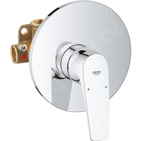 Grohe Start Flow - Mitigeur de douche avec corps d'encastrement, chrome 29116000 (1/3)