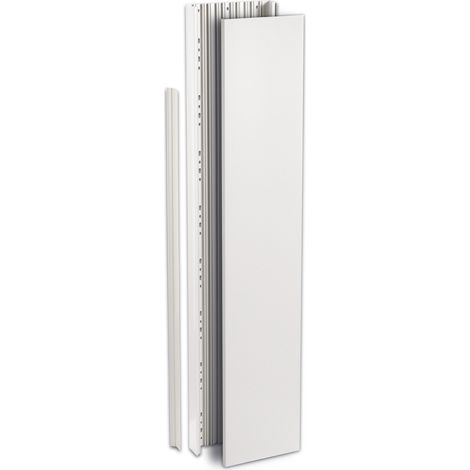 ABB – Coffret électrique nu GTL demi module 1 kit Blanc – 1 rangée, 2 modules, pose encastrée, IP40 – Pour espaces techniques
