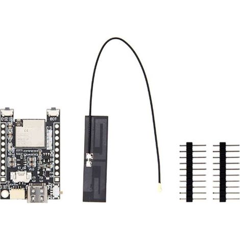 Dieses Modul ist mit dem T7-C6 ESP32-C6-MINI-1 Modul kompatibel und verfügt über einen TP4065 Ladechip, das drahtlose Wi-Fi 6 Protokoll, Bluetooth 5 und einen Ein-/Ausschalter/Reset-Schalter.
