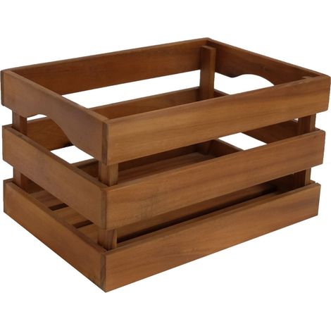 TrendLine Holzbox natur 39 x 29 x 21 cm (L x B ) Boxen