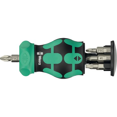 Wera Kraftform Kompakt Stubby Magazin RA 4, 6-teilig (1/5)