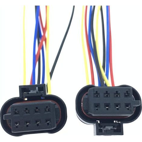 Applicable au faisceau de cables basse tension pour compresseur de climatisation électrique de véhicule BYD à énergie nouvelle : fiche, connecteur – JB2169-8P