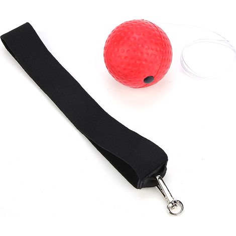 Ballon de Réaction Entraînement Combat Boxe avec Bandeau - Équipement Antistress et Amélioration des Réflexes (1/5)