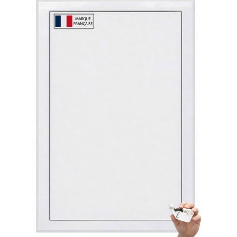 AIROPE–400x600 MM Trappe de Visite en Acier Blanc,Fermeture à Loquet Sécurisé,Spéciale Plafond et Mur,Panneau d’Accès Compteur d’Eau,Baignoire,Tuyaux