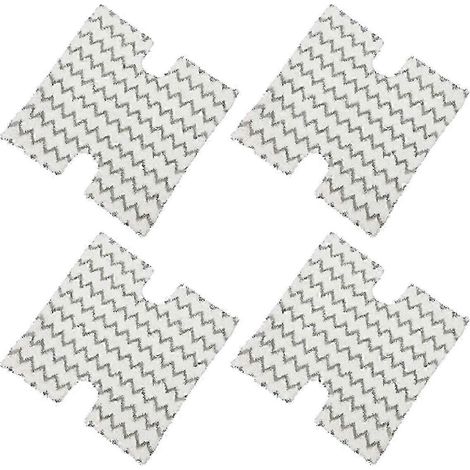 Lot de 4 lingettes de rechange AURA pour balai vapeur Shark P3/P5/P8 (1/5)