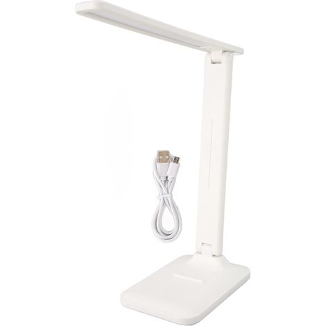 Lampe de Bureau LED Rechargeable Tactile 3 Modes Blanc Froid Chaud Naturel Gradation Continue Design Pliable USB (1/5)