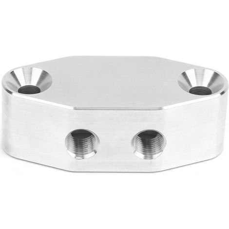 Plaque d'adaptation de déport du capteur de pression d'huile, accessoire moteur pour camion LS, filetage M16-1,5 (1/5)