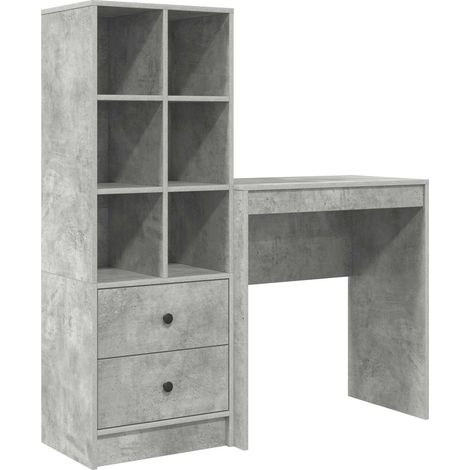 Maison Exclusive - Schreibtisch mit Schubladen mit Regal 2 pcs Be