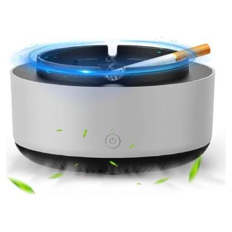 Intelligenter 2-in-1-Aschenbecher und Luftreiniger, Rauchabsauger-Aschenbecher, Geruchsbeseitiger mit Filter für Auto und Zuhause (1/5)