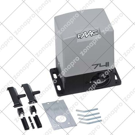 Motoriduttore Motore Cancelli Scorrevoli FAAC 741 E Z16 230v Con Encoder 1097815 (1/6)