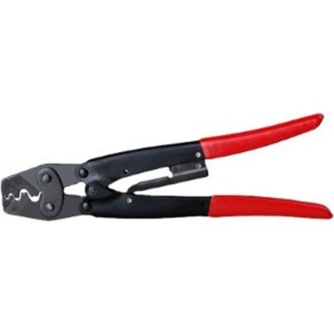 Pince à sertir ratchet pour terminal de câble Chrome Vanadium anti-corrosion WX16 (1/5)