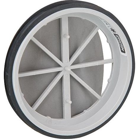 Helios Grille d'aeration RVE 160 hermetique pour encastrement 160 mm