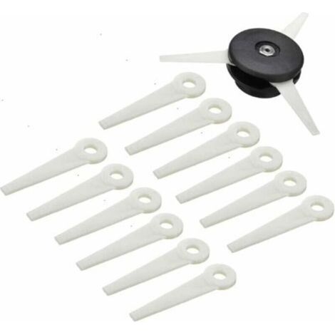 Freischneiderkopf + 12 Schneidmesser für STIHL POLYCUT 6-3 FS38 FS40 FS45 (1/5)