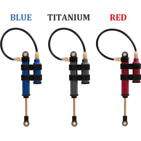 Amortisseur à pression négative à ressort interne, 2 pièces, 100mm en métal pour Traxxas HSP Redcat RC4WD Tamiya Axial Wraith SCX10 D90 HPI RC chenille (1/5)