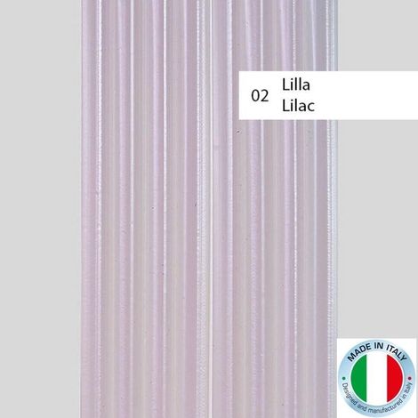 TENDA PER PORTA GOMMA MOD MARINA CM 125 X 230 NO RUMORE COLORE LILLA ART 39 (1/2)