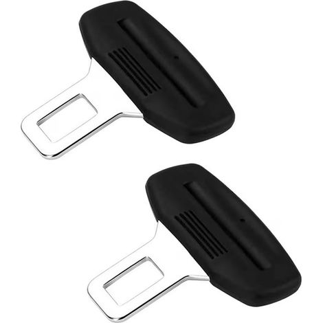 Clip De Ceinture De Sécurité - Universel - En Plastique Résistant - Anti-Dérapant - Pour Voiture Familiale - 2 Pièces