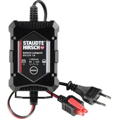 Staudte-Hirsch SH-3.170 331700 Kfz-Ladegerät 6 V, 12 V 2 A