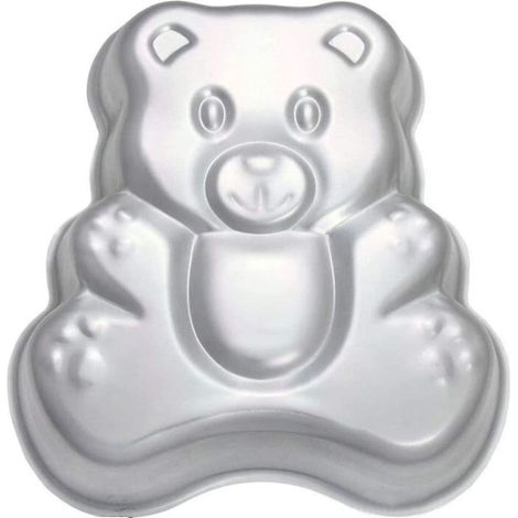 23 cm (9 Zoll) große 3D-Bären-Kuchenform aus Aluminium – Bär (1/4)