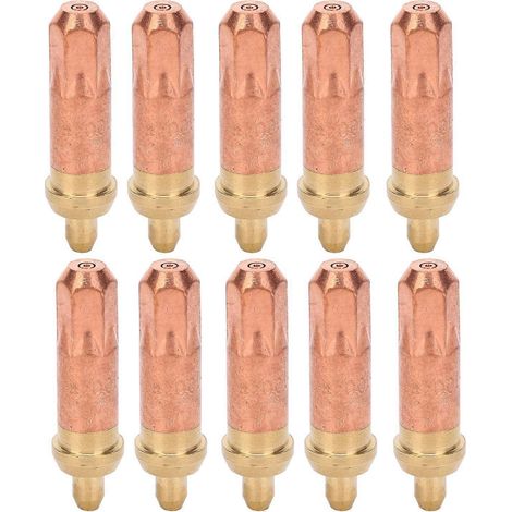 10 embouts de buse de découpe au gaz pour propane et acétylène, type manchon machine, tête pistolet G01-1002