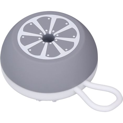 Brosse de bain multifonctionnelle 3 en 1 pour animaux de compagnie : élimine les poils morts, brosse de toilettage massante en silicone pour chiens et chats, grise-AquaForge (1/5)