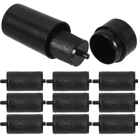 LIFKOME Rodillos de tinta goma y PVC, 10 unidades negras para (1/5)