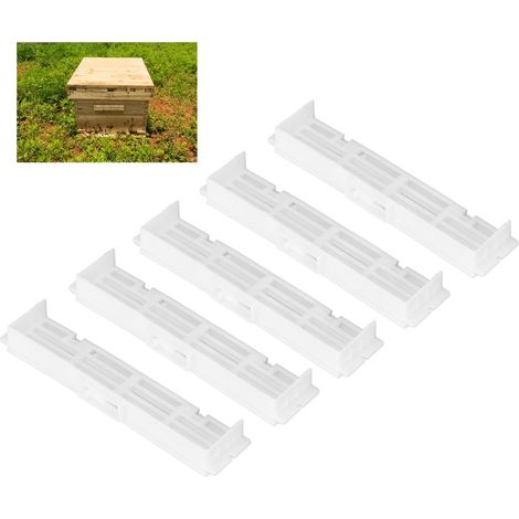 [Prevención de fugas para abejas]  15 separadores de plástico reutilizables para colmenas  Alta calidad  15 cm (1/5)