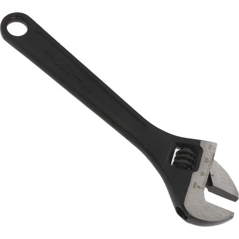 Clé à molette réglable en acier 45, molette large, trou de suspension, usage pro et domestique, 8 pouces/205mm (1/5)