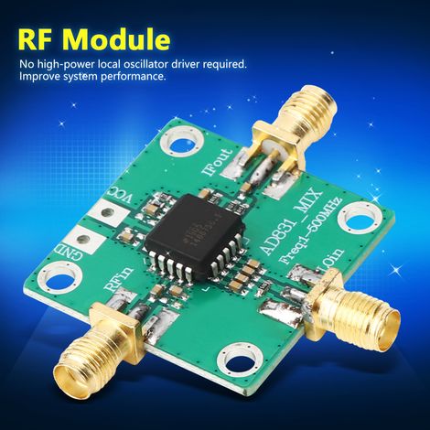Mélangeur RF haute fréquence AD831, convertisseur RF monopuce, 0,1-500 MHz (1/5)