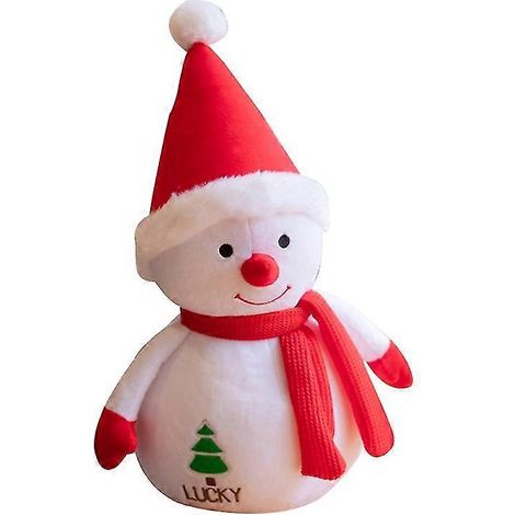 Muñecos de peluche navideños, decoración del hogar, juguetes, muñeco de Papá Noel y alce, adornos para el árbol de Navidad, productos navideños, juguetes para niños. (1/4)