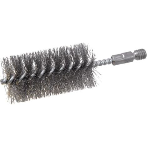 Osborn – Brosse pour tubes et chaudières 14mm – Longueur 140mm – Fil acier simple spirale – Écouvillon 2/4 fils torsadés - 815214-002