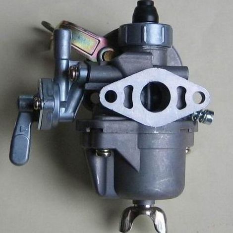 Le carburateur NB411 est un type à membrane 40-6 avec un rapport de mélange réglable, compatible avec la tondeuse à gazon Robin NB411. (1/3)