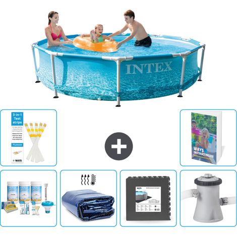 Frame Pool Rund - 305x76 cm - 7-teilig S59