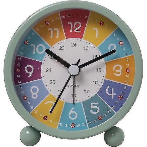 Horloge éducative pour enfants - Horloges murales pour chambres d'enfants (1/5)