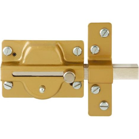 Pêne dormant à cylindre extensible EZCURRA 300 avec clé émaillée unilatérale (1/2)