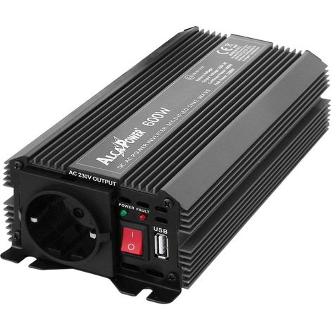 IRS600-24 INVERTER Alca Power SOFT START 600W Input 24V DC Output 220V AC
