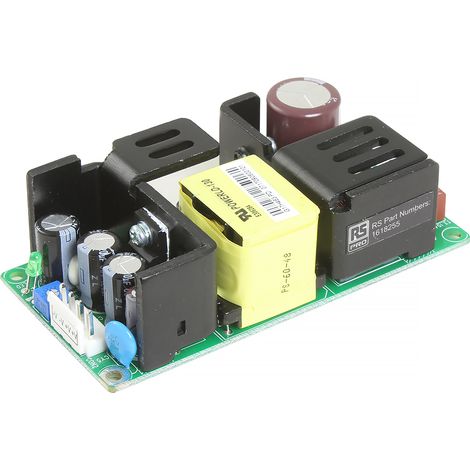 Alimentation à découpage intégrée, RS PRO 45.6W, 1 sortie à 24V c.c. 1.9A ( Prix pour 1 )
