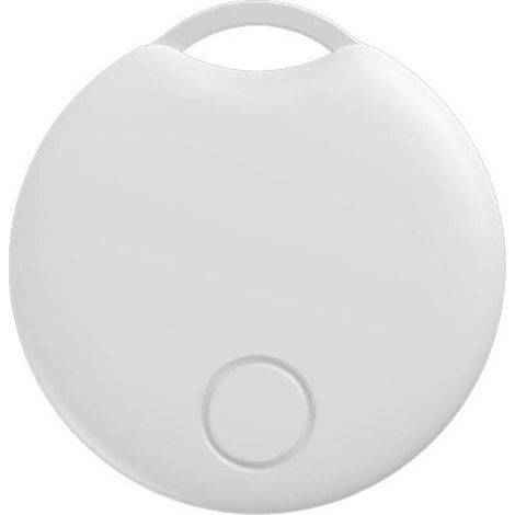 Bluetooth-Tracker, Haustierortungsgerät, geeignet zur Ortung von Gepäck, Schlüsseln und Geldbörsen, kompatibel mit Apple „Wo ist“, weiß, 1 Stück (1/5)