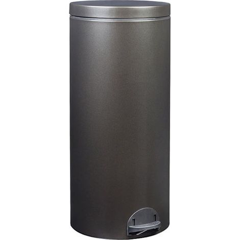 ROSSIGNOL - Poubelle Elora 30l noir basalte